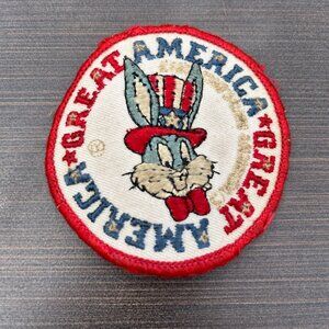 Six Flags Great America Patch 1976 Bugs Bunny